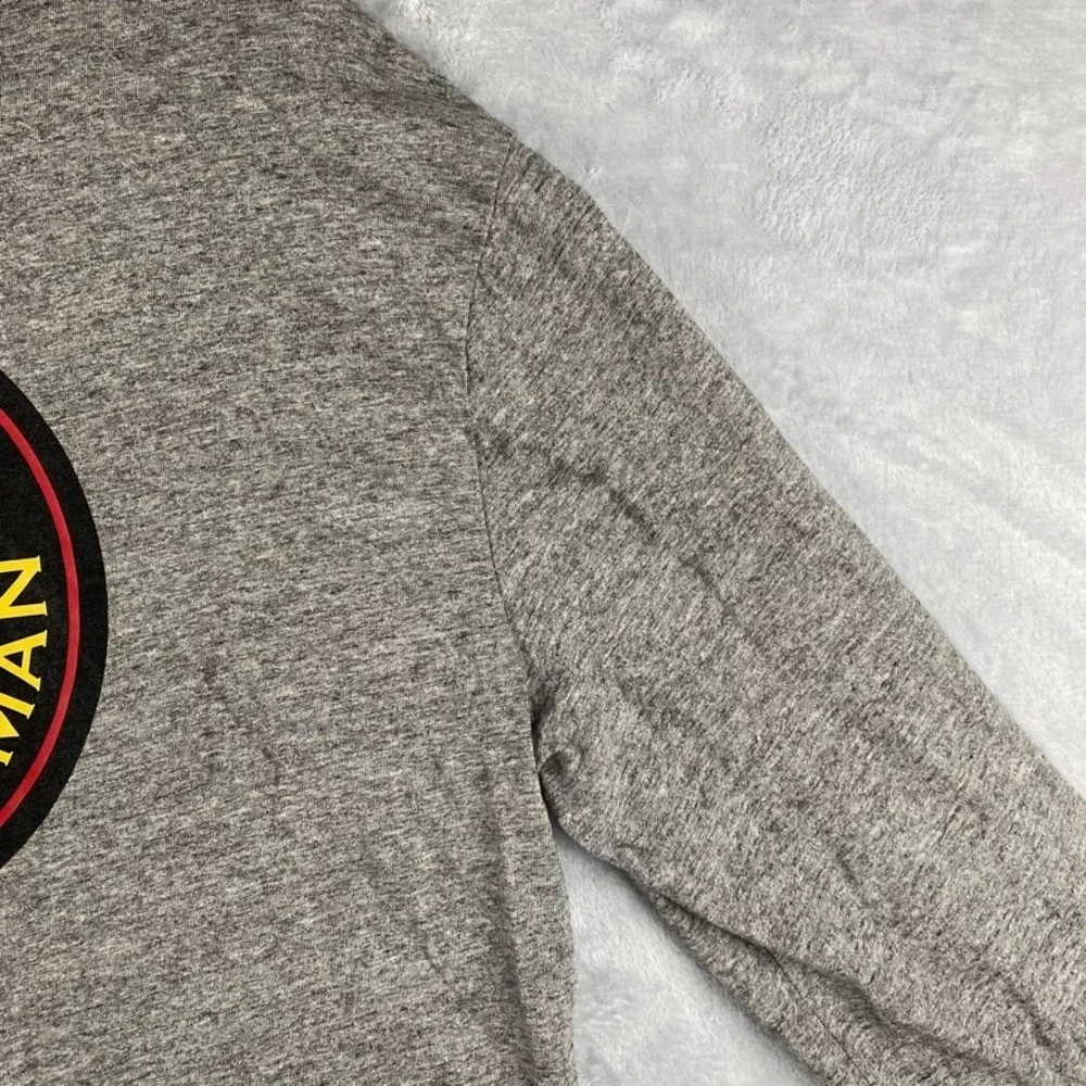 Polo Country Ralph Lauren Shirt Mens Medium Gray Polo Sportsman Logo Long Sleeve